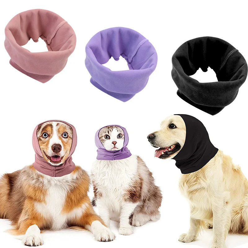 Gorro para Perros, Orejeras para el Cuidado de Mascotas, Orejeras Cálidas Antiruido, Cubre Orejas para Mascotas, Gorro de Tela, Gorros de Invierno a Prueba de Viento, Accesorios para Cachorros