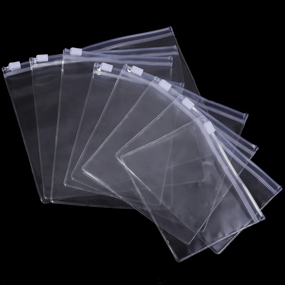 Bolsas de almacenamiento impermeables con cierre deslizante, bolsa para joyería, para almacenamiento de joyería DIY, embalaje de pulseras y pendientes, 10/20 Uds.