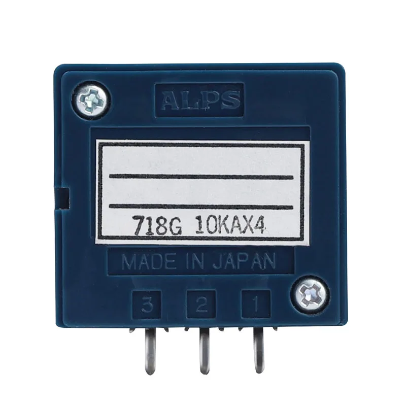 Potenciómetro de volumen de equilibrio cuádruple, accesorio Original de Japón ALPS RK27, 10KA 50KA 100K con PCB, 1 unidad