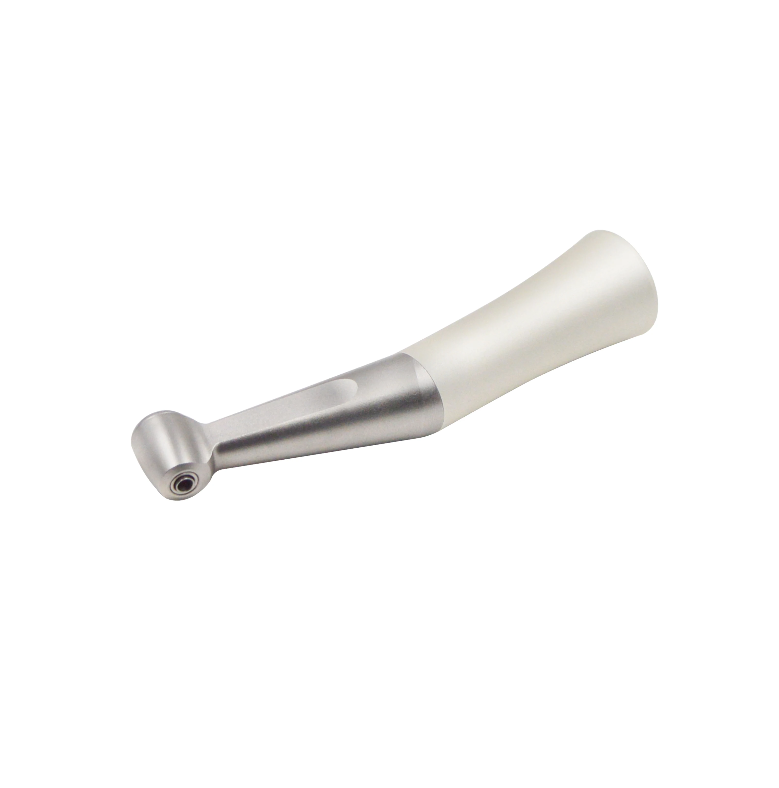 Pieza de mano dental contra-ángulo de baja velocidad 1:1 con botón pulsador y spray de agua externo, compatible con motor de aire tipo E, herramienta de pulido para dentista
