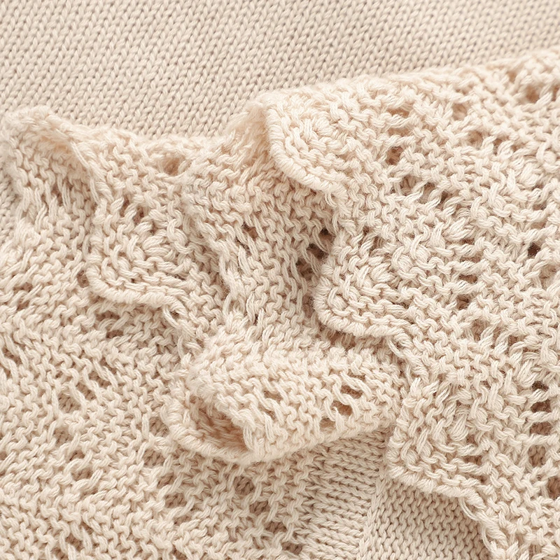 Mantas tejidas para niños y niñas recién nacidos, 90x70cm, envolvente súper suave para bebés, edredones receptores para cochecito, ropa de cama, material de algodón