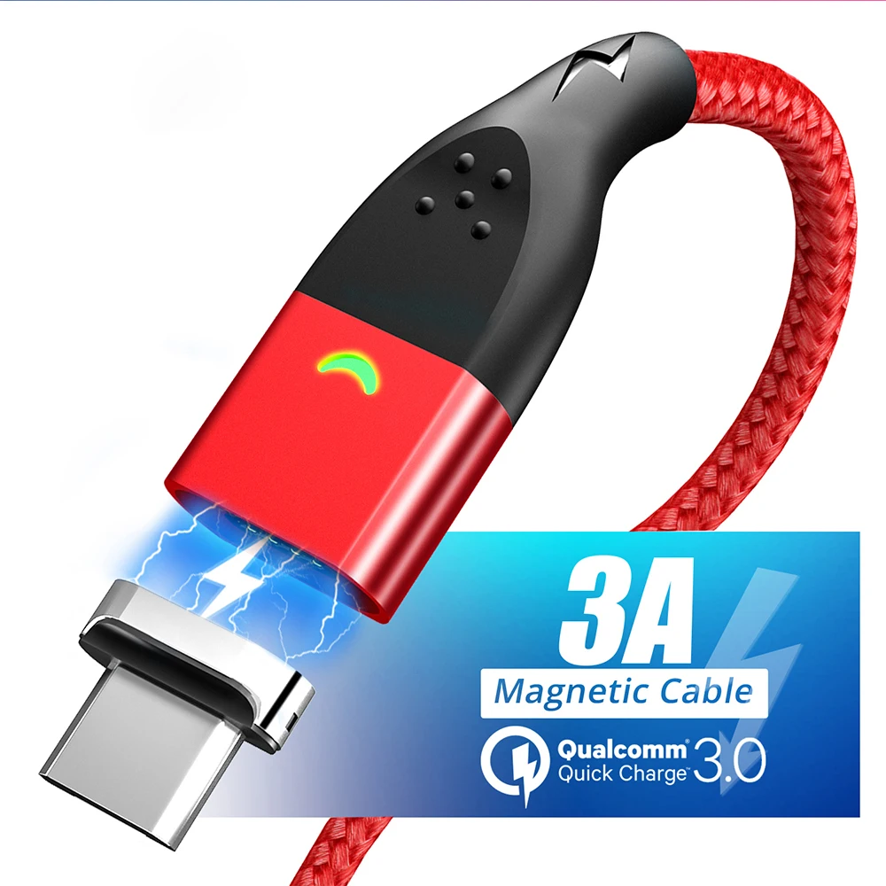 Punta magnética para Fonken, Cable magnético tipo C, Micro USB, pieza de repuesto, adaptador de enchufe antipolvo para teléfono móvil, 10 Uds.