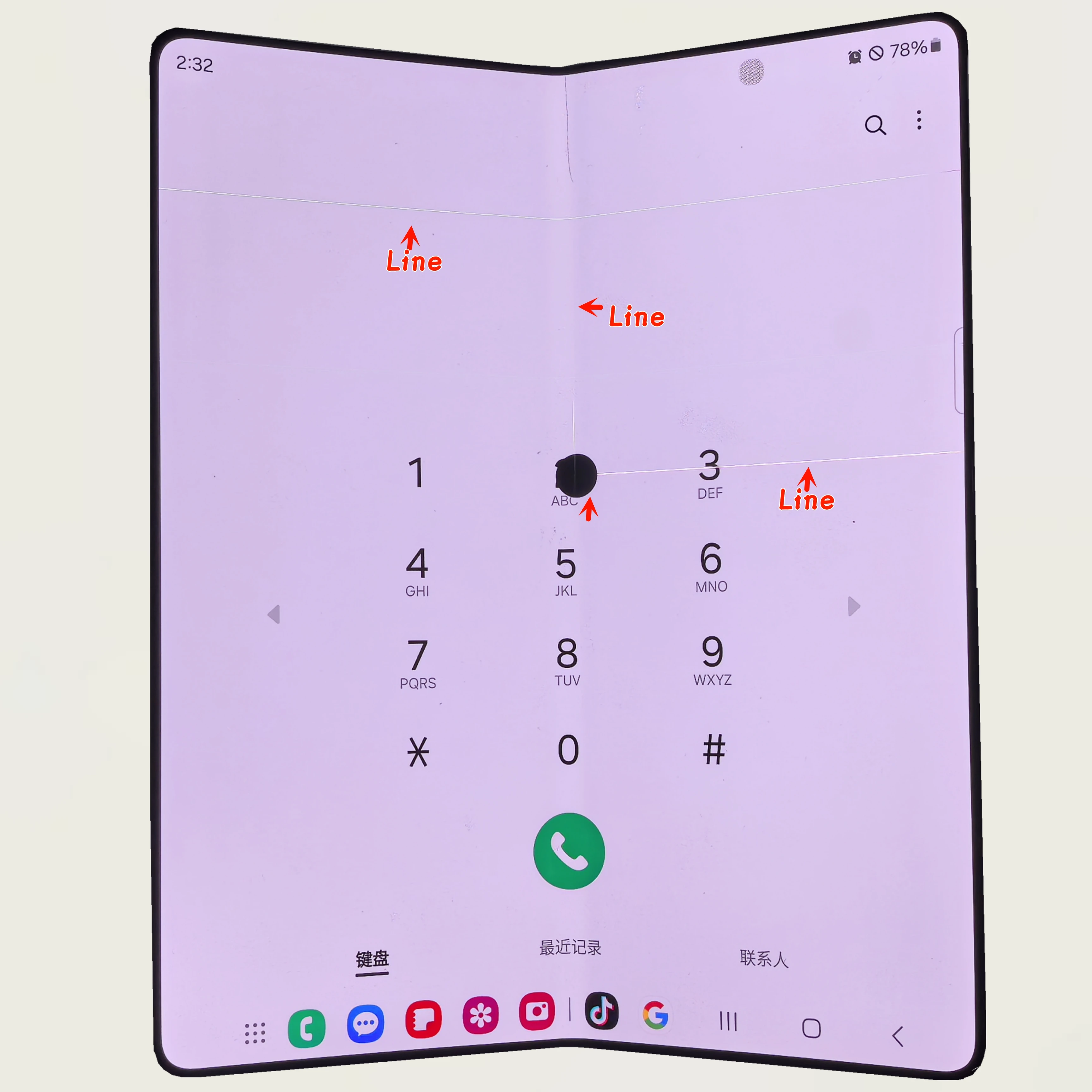 Pantalla AMOLED Original de 7.6 Pulgadas para Samsung Z Fold4 5G, F936B F936U SM-F936DS F936 Fold 4, Pantalla LCD Táctil con Digitalizador