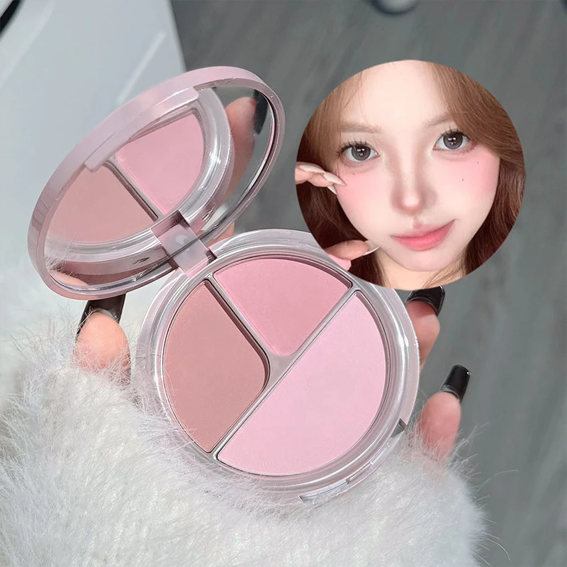 Juego de Maquillaje Multiusos ART VALUE de 7 Piezas que Incluye 3 Labiales Mate, 1 Polvo Compacto, 1 Rubor, 1 Paleta de Sombras de Ojos y Collar Cosmético