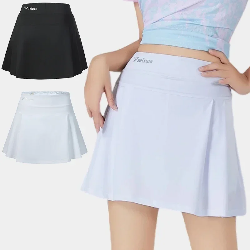 Falda corta de tenis para mujer, pantalón corto deportivo informal, para correr, Yoga, Fitness, Verano
