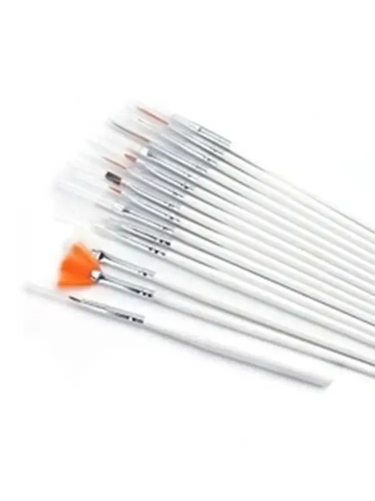 Juego de 15 Pinceles para Pintar Muñecas Blyth, Aptos para Muñecas SD BJD de 1/3, 1/4 y 1/6, Accesorios para Maquillaje Facial DIY, Negro, Blanco y Rosa
