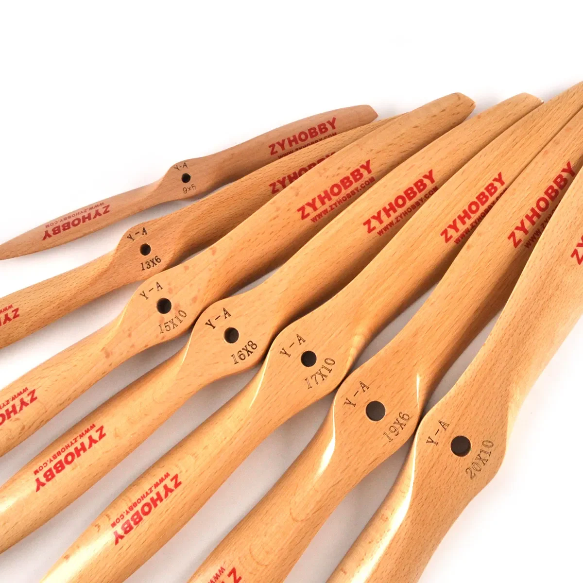 1 Pieza Hélice de Madera CW para Avión RC a Gasolina 12x8 13x6 14x6 14x10 15x8 16x6 16X8 16x10 18x8 18x10 19x8 19x10 20x8