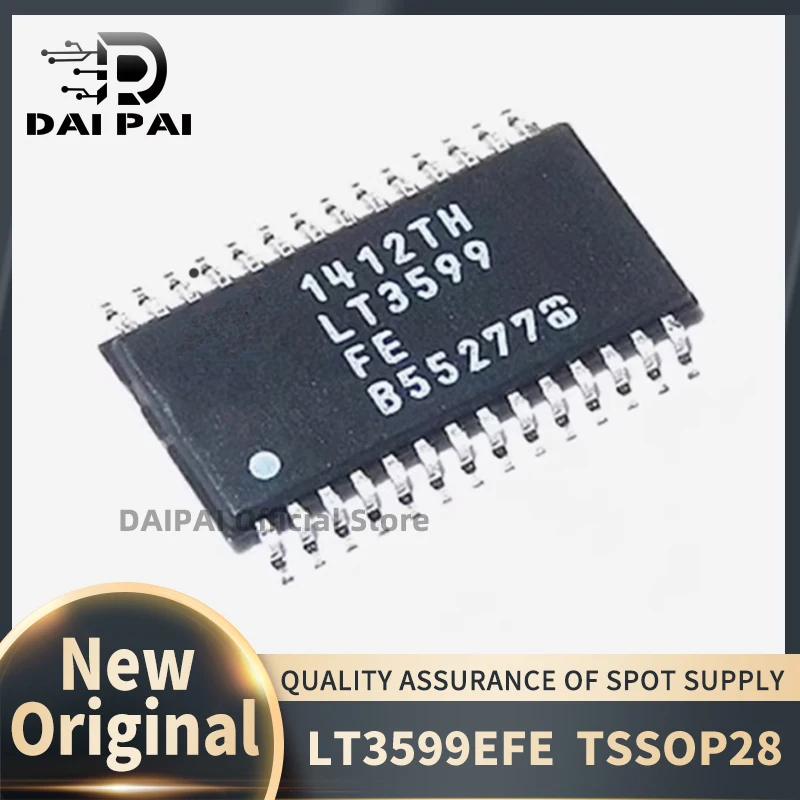 (5-10 piezas) 100% nuevo original LT3599EFE LT3599EFE # Conjunto de chips TRPBF LT3599 TSSOP28