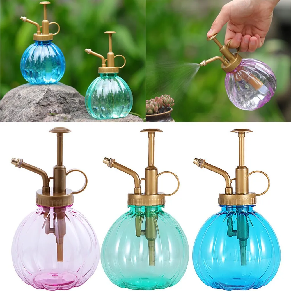 Regadera para plantas y flores, botella pulverizadora para plantar suculentas, hervidor para jardín, suministros de herramientas pequeñas para jardín, 350ML, 1 ud.