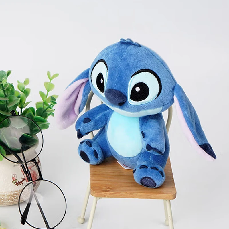 Disney Toy Story Stitch Kawaii muñeco de peluche de dibujos animados llavero de Anime colgante correa de juguete llavero de coche regalo de cumpleaños para niños