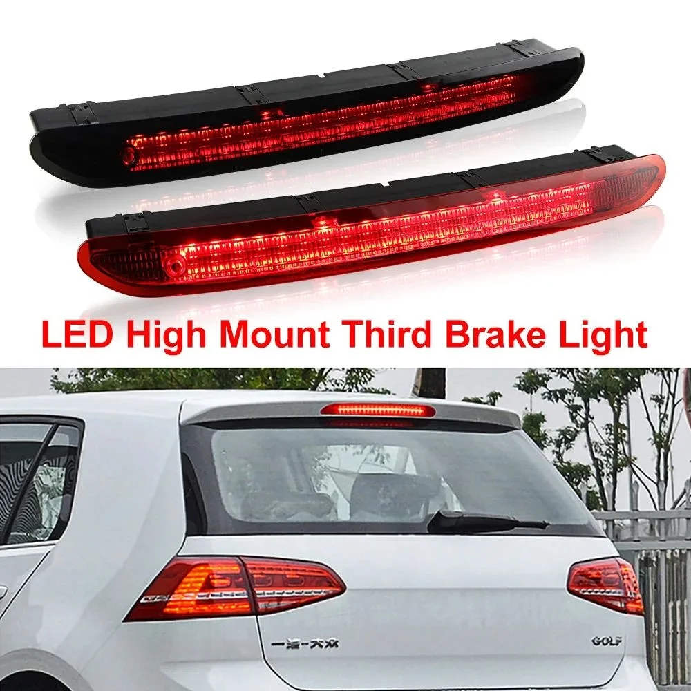 1 Uds. Para Volkswagen Golf 6 Golf 7 Mk6 Polo Hatchback 6R 2011-2017 5K 0945087 B LED Terceras luces de freno traseras Luz de freno trasera CANbus