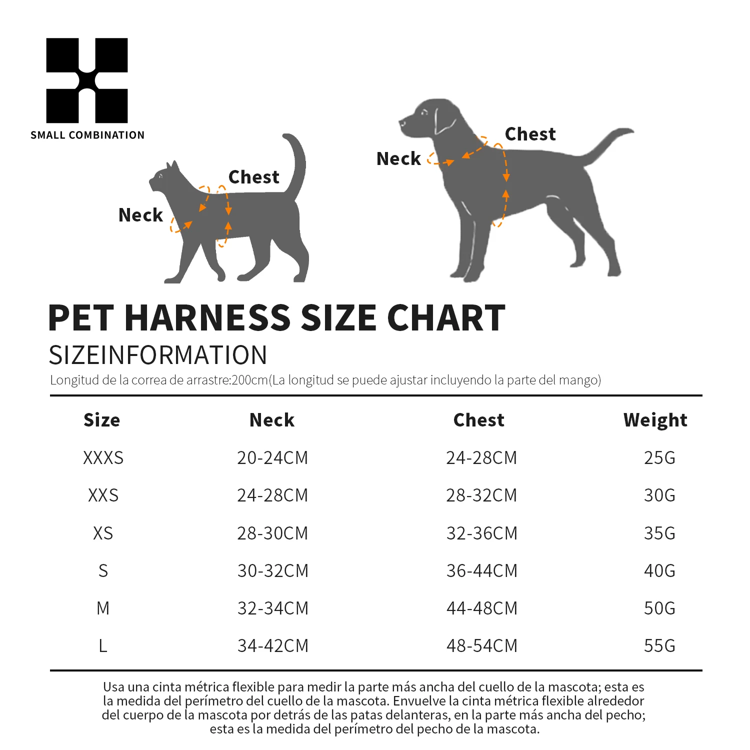 Conjunto de Arnés y Correa para Perros Pequeños y Medianos, Arnés Ajustable y Reflectante para Cachorros y Gatos, Chaleco para Mascotas, Chihuahua, Dachshund, Paseos al Aire Libre