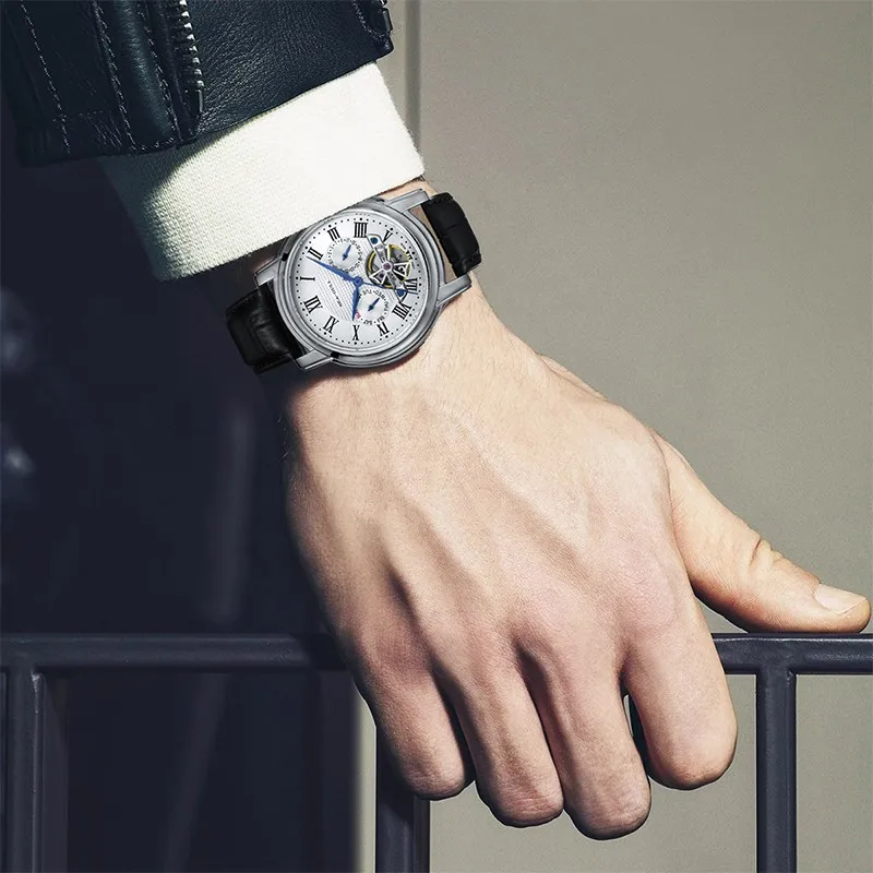 Reloj de lujo SEAGULL para hombre, resistente al agua, con fecha, de acero inoxidable, mecánico, Reloj Hombre 2026 D819.622