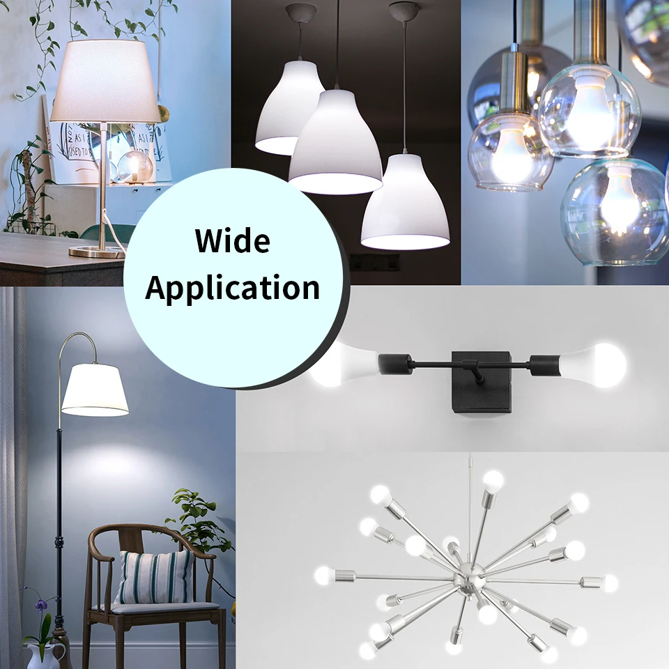 6 unids/lote E27 E14 B22 LED 220V 3W 6W 9W 12W 15W 18W 20W bombilla Led luces Led blancas frías para uso en sala de estar