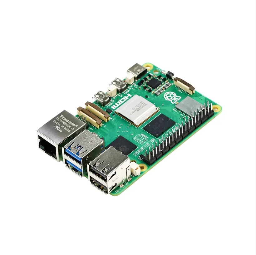 BoMaSOfficial Raspberry Pi 5 Original, Computadora de Placa Única, 2GB 4GB 8GB 16GB, Cortex-A76, Linux, PCIe, Gigabit Ethernet, USB3.0, Python