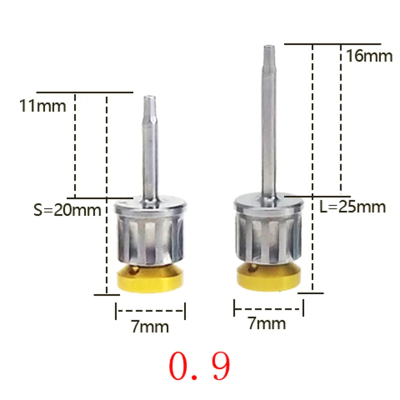 Llave dinamométrica para implantes dentales, trinquete 10-70NCM con destornillador, herramientas de reparación, controladores y Kit de llaves, herramienta de restauración de odontología
