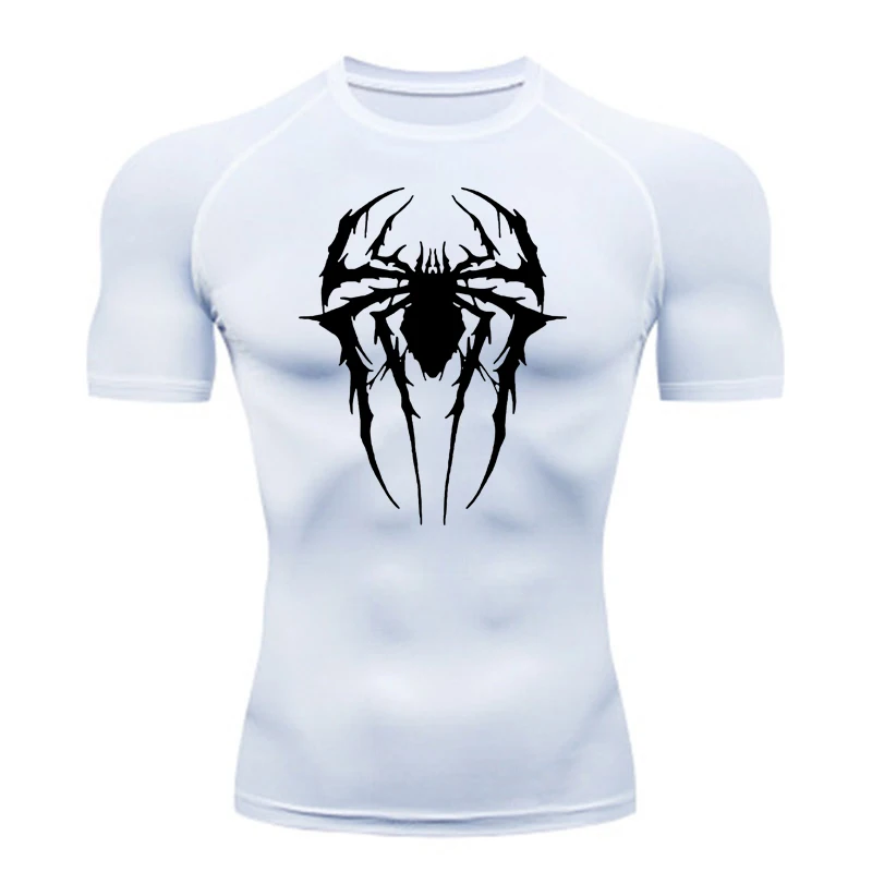 Camisetas de compresión 2099 para hombre, camiseta deportiva de protección solar para correr de segunda piel, ropa de entrenamiento para gimnasio y Fitness Rashgarda MMA