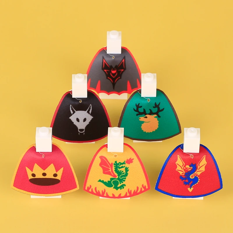 MOC-accesorios medievales, serie de bloques de construcción, figura de soldado del ejército militar, armadura, escudo, casco, espada, corona, Caballero, juguetes de ladrillos