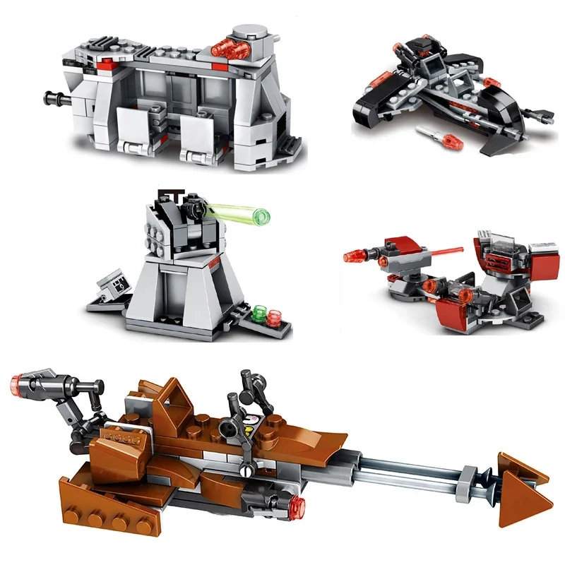 Kit de bloques de construcción MOC X Fighter, ladrillos clásicos y creativos, juguetes educativos para niños, regalo para niños