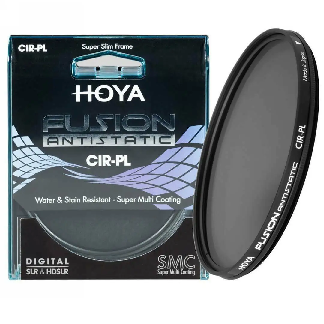 Hoya Filtro CPL/Polariser Fusion Filtro delgado antiestático 49_52_55_58_62_67_72_77_82 mm Polarizador/polarizador CIR-PL para lente de cámara