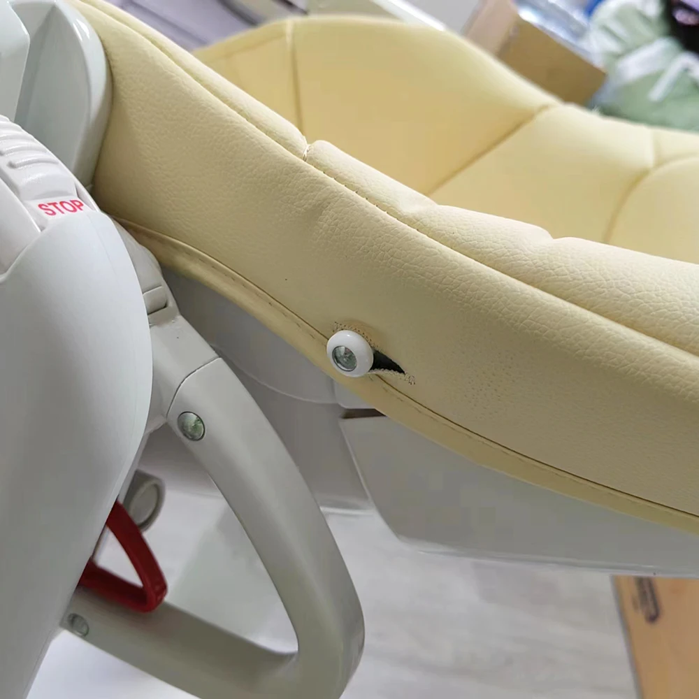 Cojín para asiento de trona de bebé, funda de cuero PU para silla de cena serie Peg perego Tatamia, accesorios para bebé de tamaño personalizado