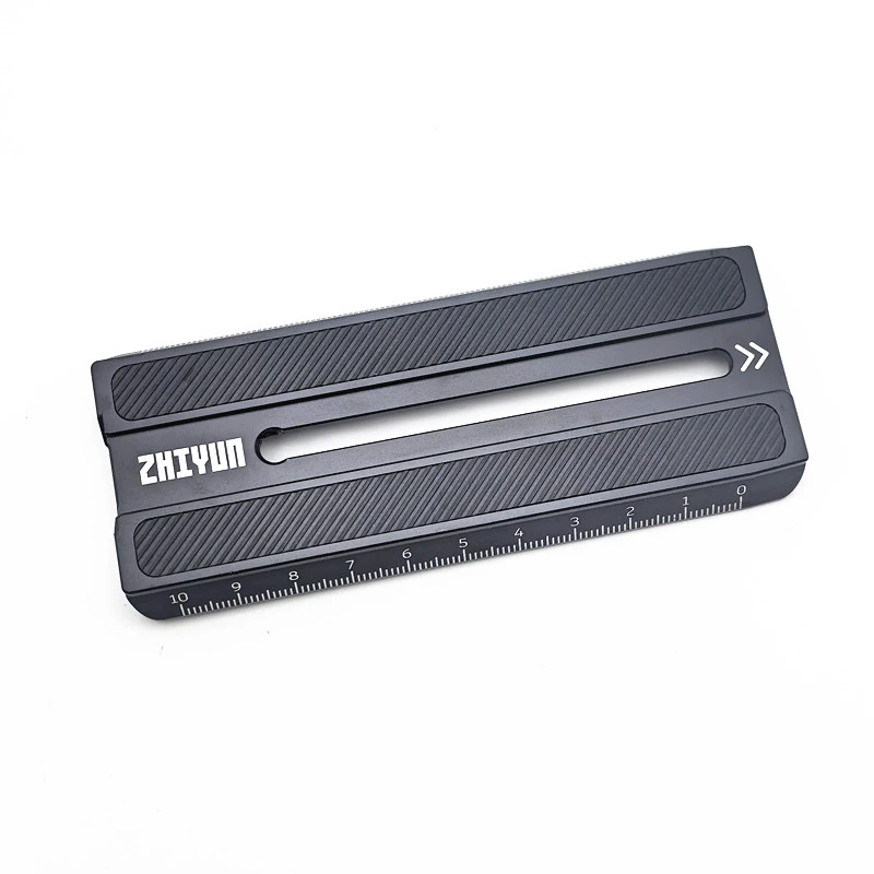 Placa de liberación rápida para cámara, Base de montaje trans para ZHIYUN Crane 2 2S 4 WEEBILL-S WEEBILL S 2 3S WEEBILL2 WEEBILL3S, estabilizador de cardán