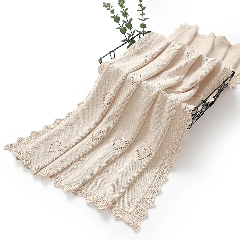 Mantas tejidas para bebé, 90x70cm, algodón ultrasuave, edredón para recién nacidos, niños y niñas, cochecito, ropa de cama, manta envolvente, cosas para dormir
