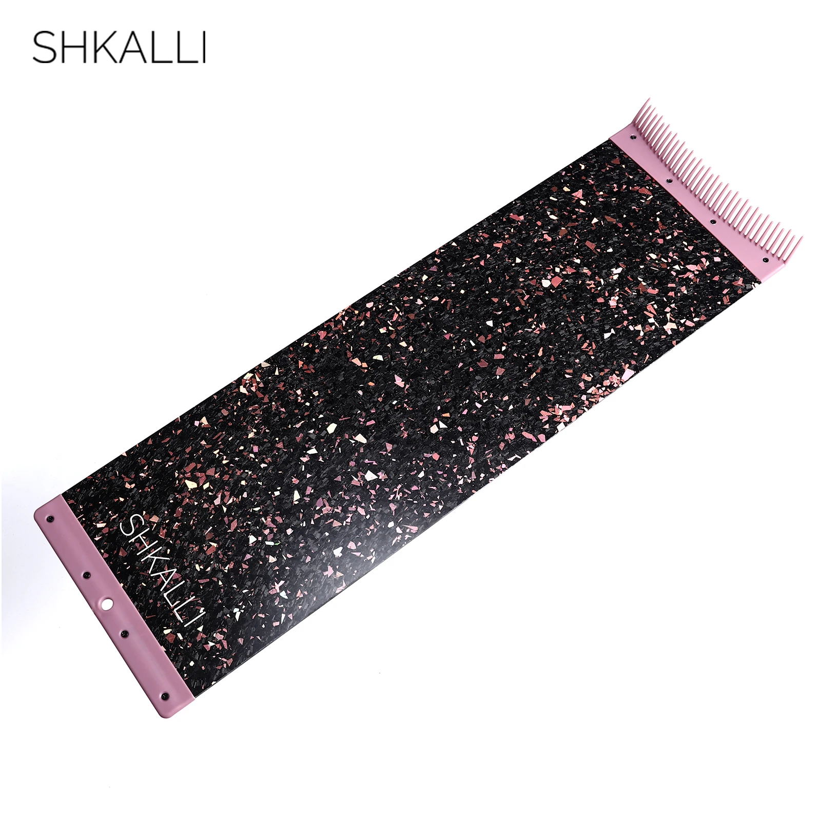Tabla Profesional de Fibra de Carbono para Mechas con Dientes de Peine, Accesorio de Estilismo para Teñir el Cabello, Herramienta de Coloración para Peluqueros