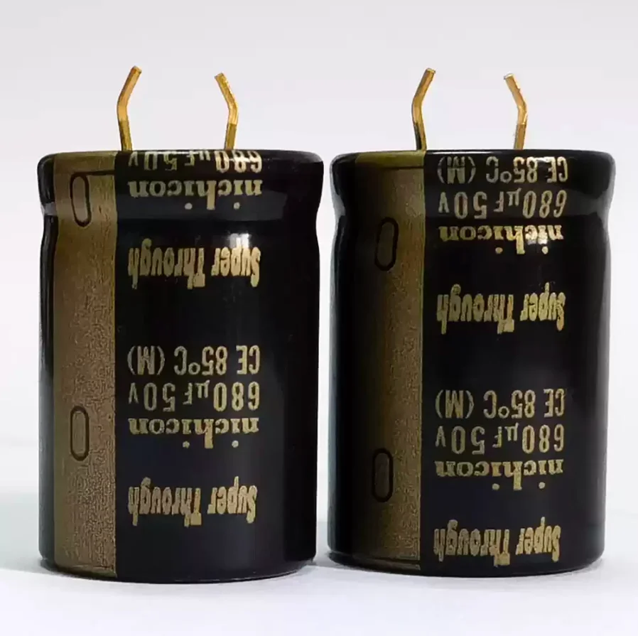 2PCS nichicon LKG TYPE-III 680UF 1000UF 2200UF 25V 35V 50V 63V 100V Super Through Audio Capacitor HI-FI KG envío gratis