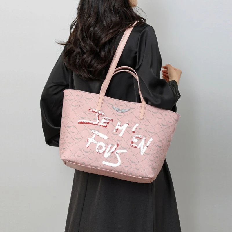 Bolso de mano de lujo con diseño exquisito, elegante y cómodo bolso de hombro con correa de cadena, bolso de mujer moderno y a la moda con cremallera.