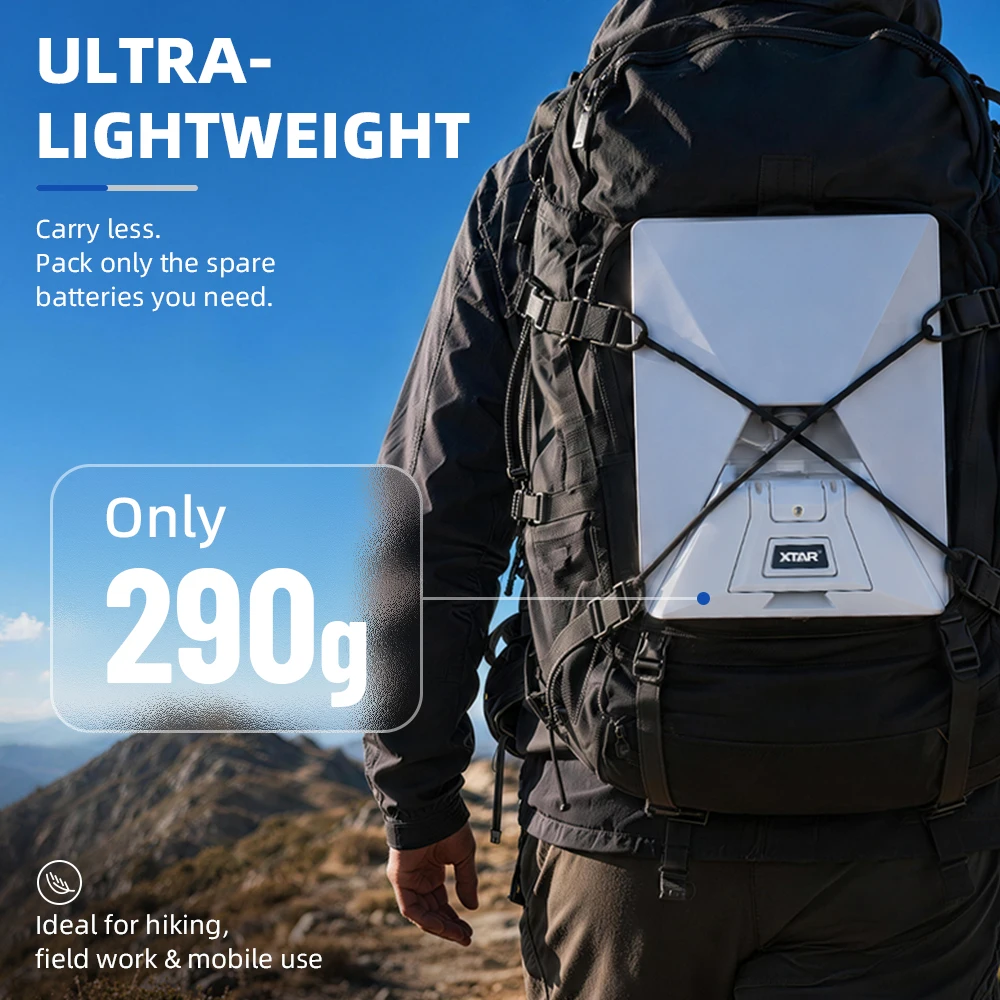 Base de alimentación XTAR X6 para Starlink Mini, soporte plegable, batería no incluida, energía portátil fuera de la red para caravanas/camping