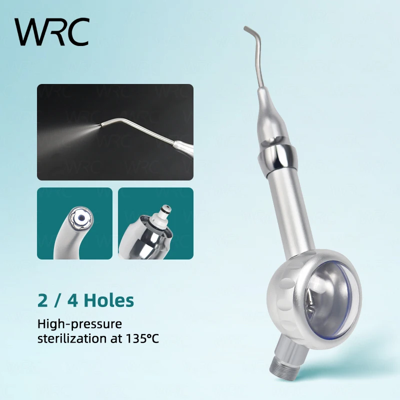 Pulidor de aire Dental profesional, herramienta de pulido y blanqueamiento dental de 4/2 orificios 135 ℃   Diseño antirreflujo desinfectante de alta temperatura