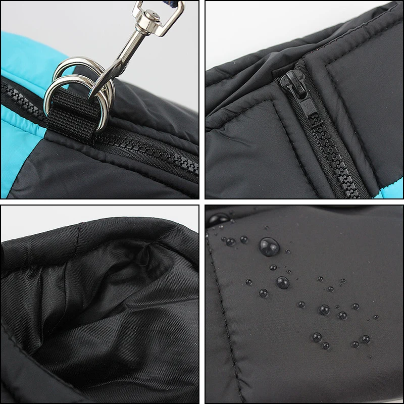 Chaleco cálido de invierno para perros, chaqueta de S-7XL, ropa para mascotas para perros pequeños, medianos y grandes, Doberman, pastor alemán, galgo, ropa para mascotas