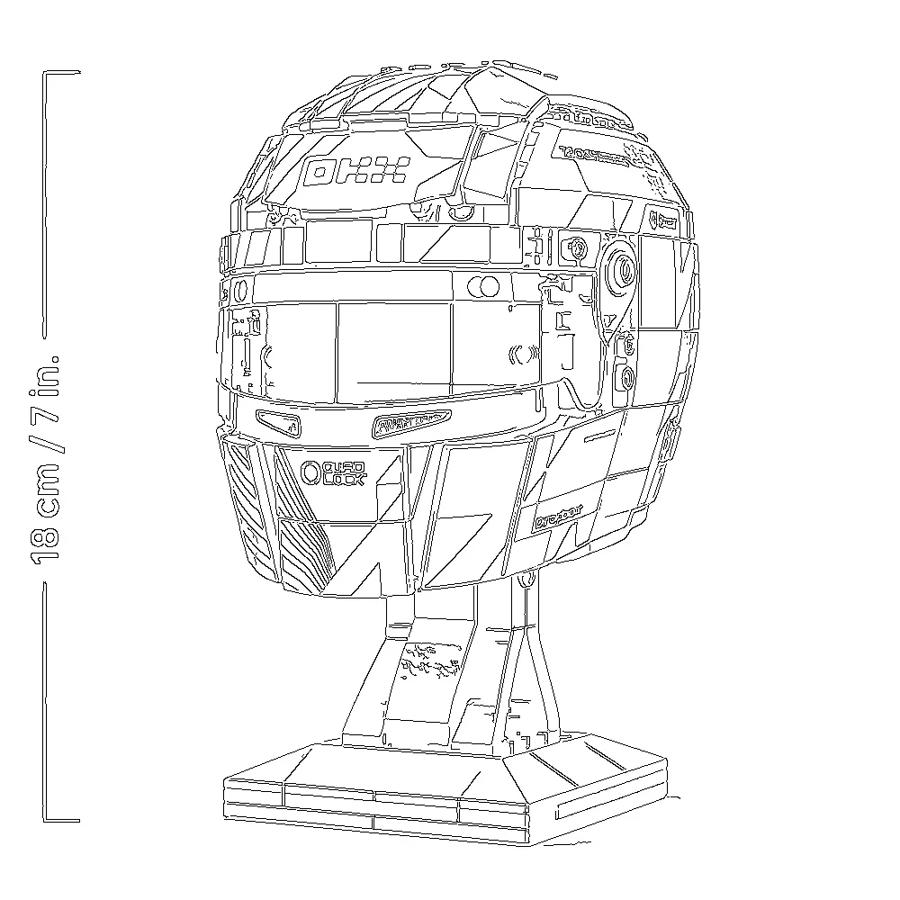 En stock: Kit de construcción de casco de carreras Hamilton de 4 estilos (amarillo, rojo, ladrillo), modelo de exhibición para ensamblaje DIY, coleccionable para adultos.