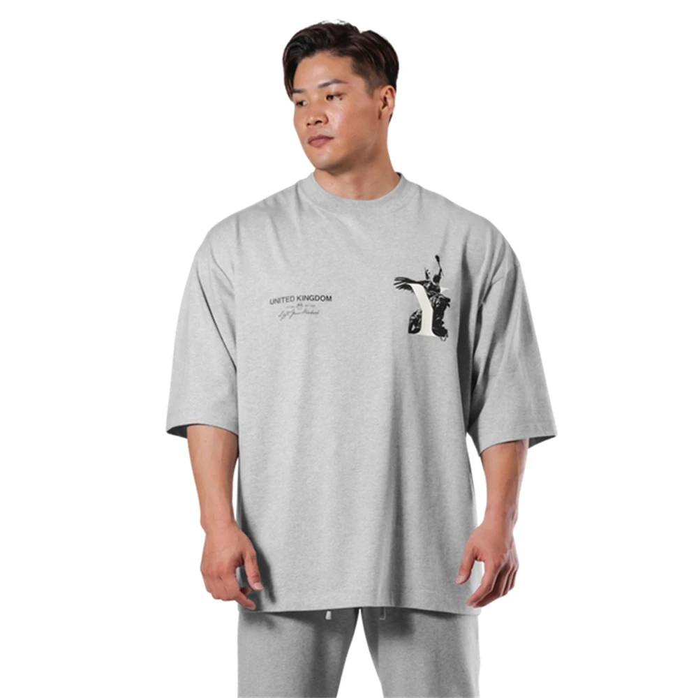 LYFT 2024 camisetas deportivas de verano para hombre, camiseta de entrenamiento físico al aire libre, camiseta de moda de algodón elástica para correr, camiseta de manga corta para gimnasio