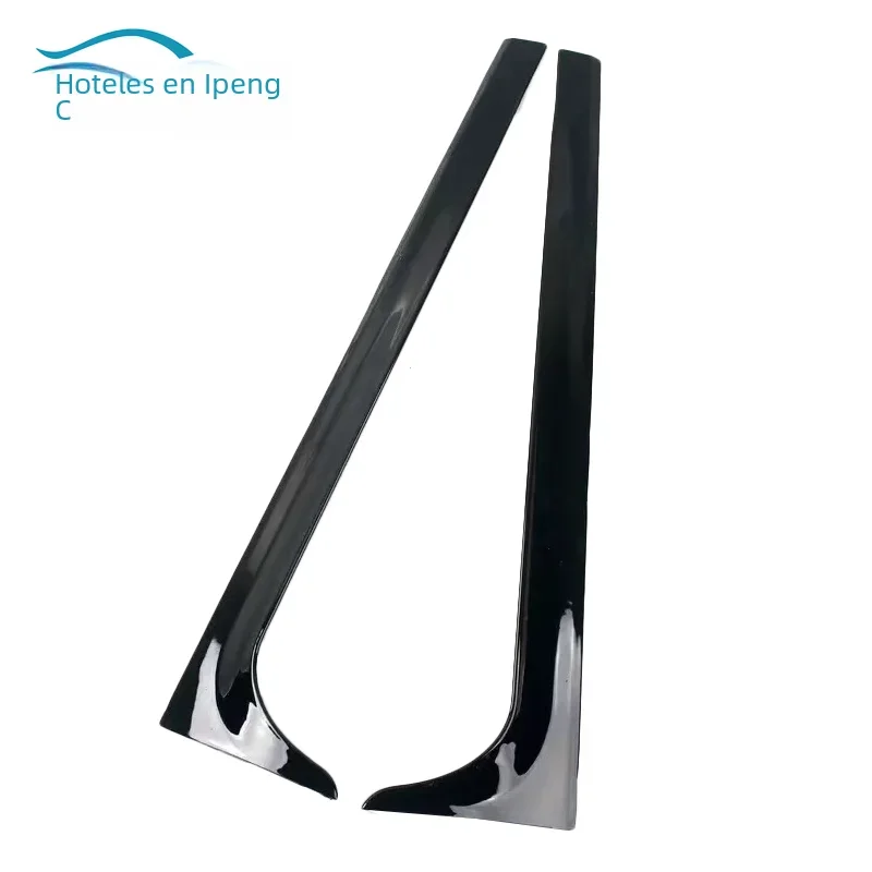 Para VW Golf 6 MK6 GTI R GTD estándar 2008-2013 negro brillante ventana trasera alerón lateral para maletero Canard Canards accesorios divisores