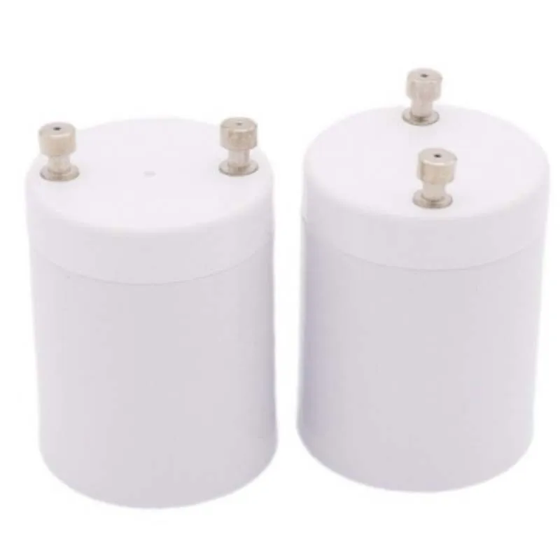 1 Uds GU24 a E27 portalámparas convertidor Base de cabeza de luz Led E26 luz LED de ahorro tornillo halógeno adaptador de casquillo de bombilla blanco