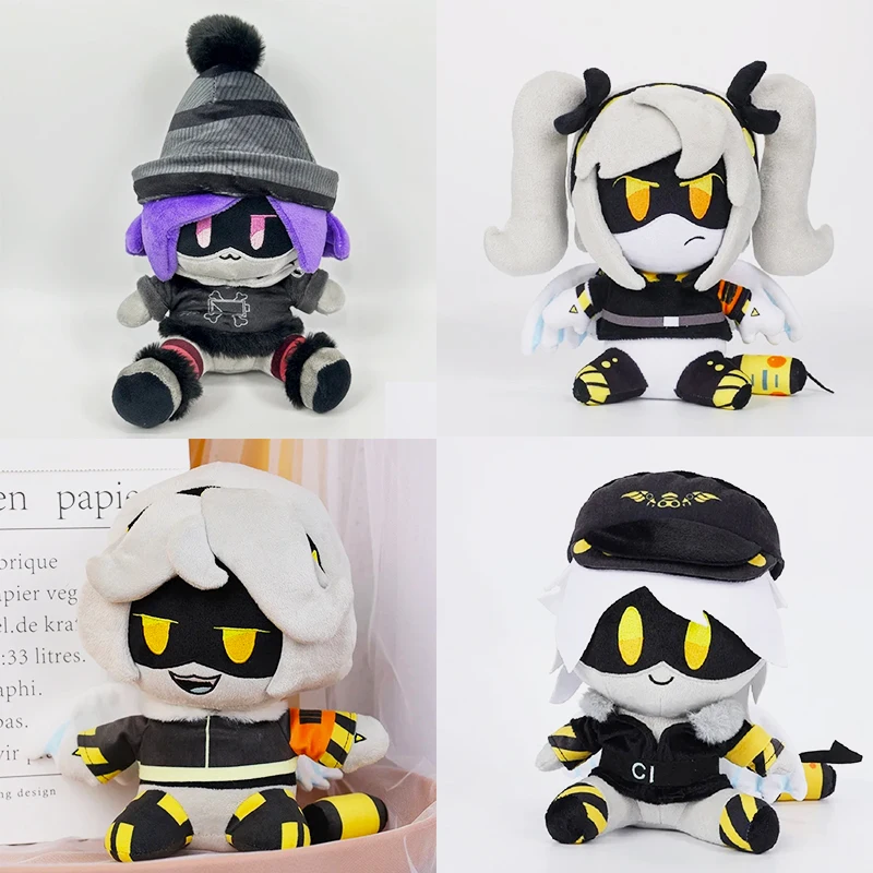 Clásicos 25 cm DRONES MURDER juguete de peluche Linda muñeca UZI juguete personaje de animación de dibujos animados muñeco de peluche juguete suave para niño niña Navidad