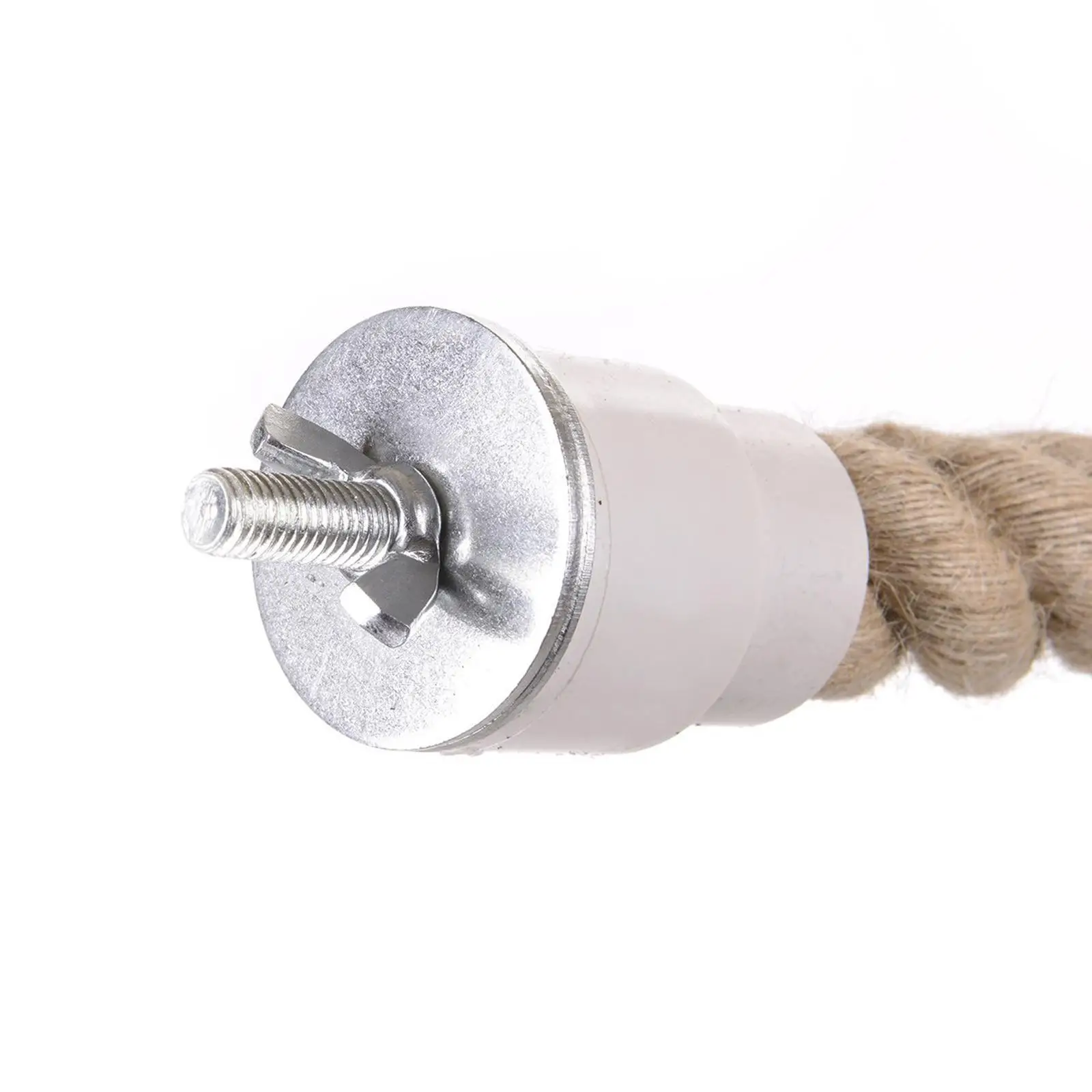 Soporte de percha para pájaros, suministros para pájaros, juguete elástico para pájaros, cuerda de escalada para loros, periquitos, piñones, Color primario