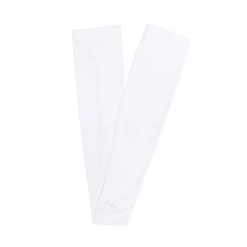 Li-ning Mangas de brazo de enfriamiento de entrenamiento para mujer 86% poliamida 14% forro de elastano Mangas de protección solar para fitness AQCV002