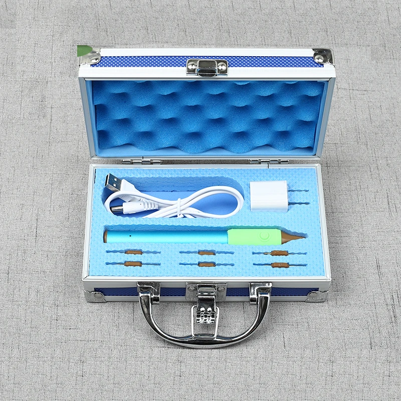 Electrocoagulador Oftálmico, Pluma Hemostática, Cauterizador Recargable, Herramienta para Párpados Dobles