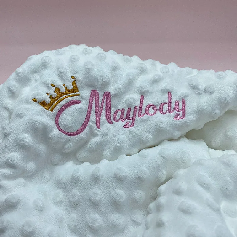 Manta de Bebé Personalizada - Manta Envolvente para Cuna, Cochecito o Cama con Diseño Estampado, Regalo Único para Baby Shower o Regalo de Nacimiento