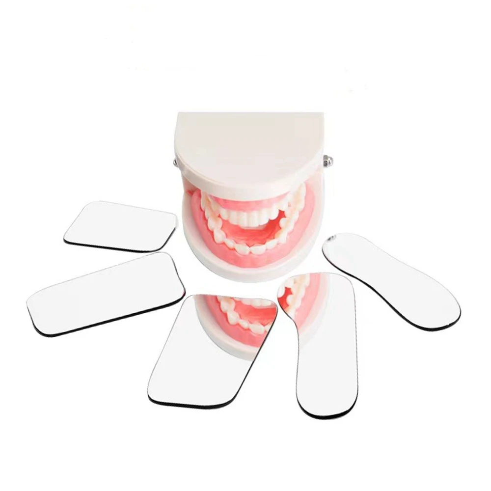 Espejo de ortodoncia Dental, espejos de doble cara para fotografía, Material de odontología, Reflector Intra Oral, 1 ud.