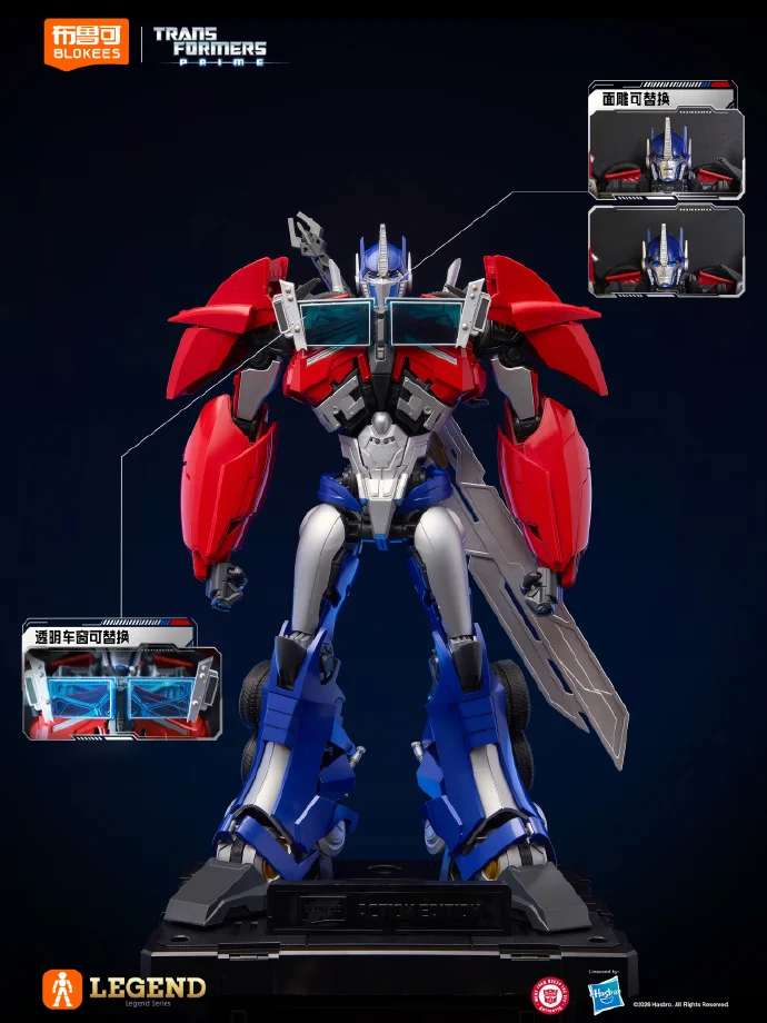 Original Blokees Transformers Optimus Prime The Fallen Shockwave bloque de construcción Sentinel Prime Megatron Scourge película juguetes regalos