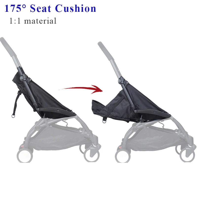 175 °   Cojines de Base de asiento de cochecito para Yoyo/Yoyo2, cojín de asiento de tela Original, accesorios de cochecito de bebé aptos para Babytime