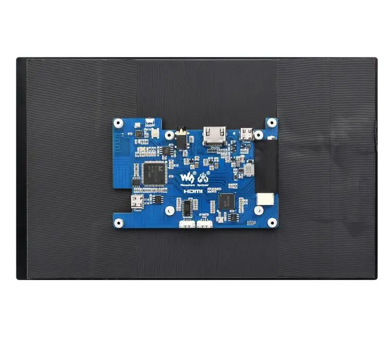 Waveshare-pantalla táctil capacitiva 10.1dp-caplcd de 10,1 pulgadas, Panel de vidrio templado con unión óptica, 1280x800, IPS, interfaz HDMI