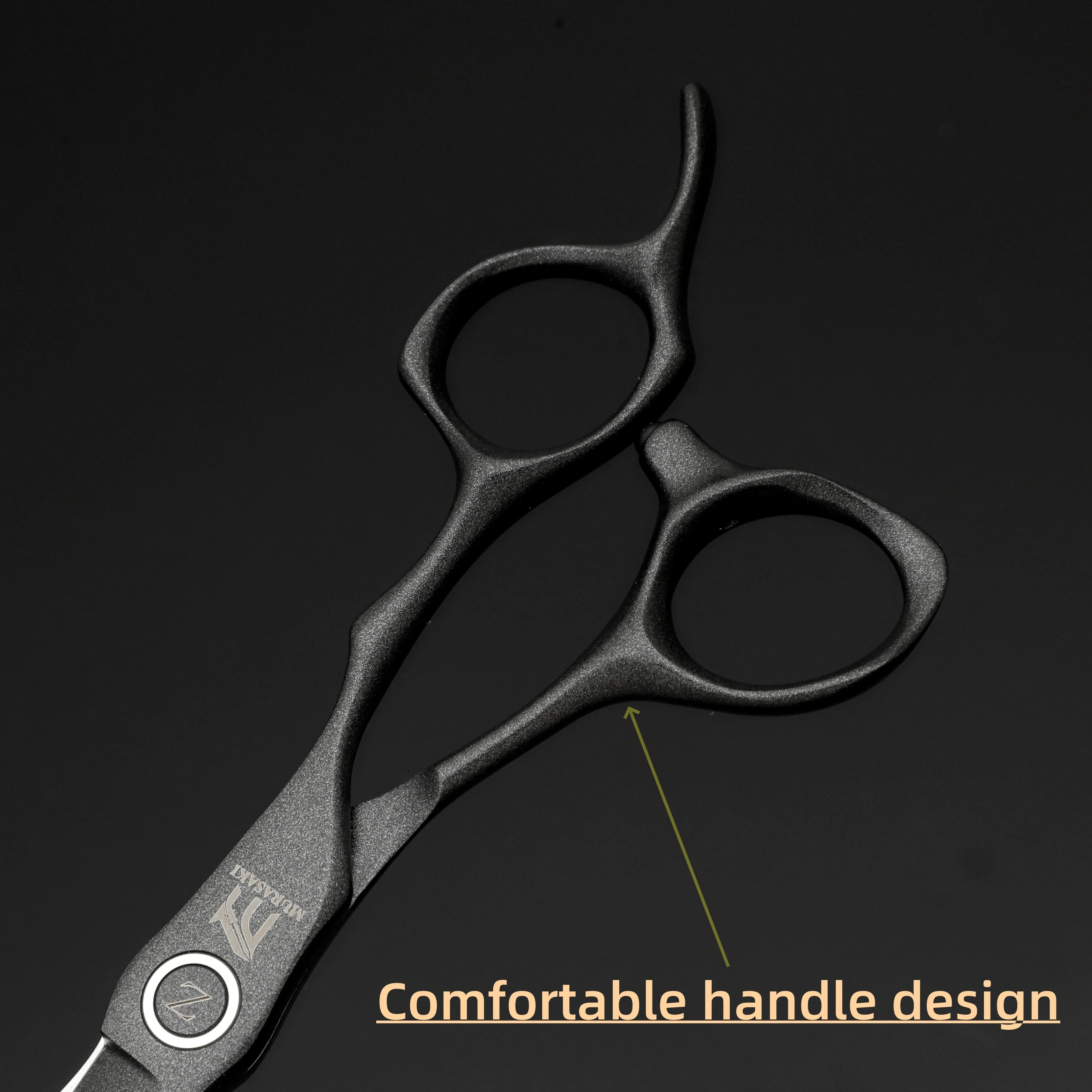 Tijeras de peluquería profesionales MURASAKI, acero cobalto japonés VG10, tijeras de corte de pelo de alta calidad, diseño especial para peluquero