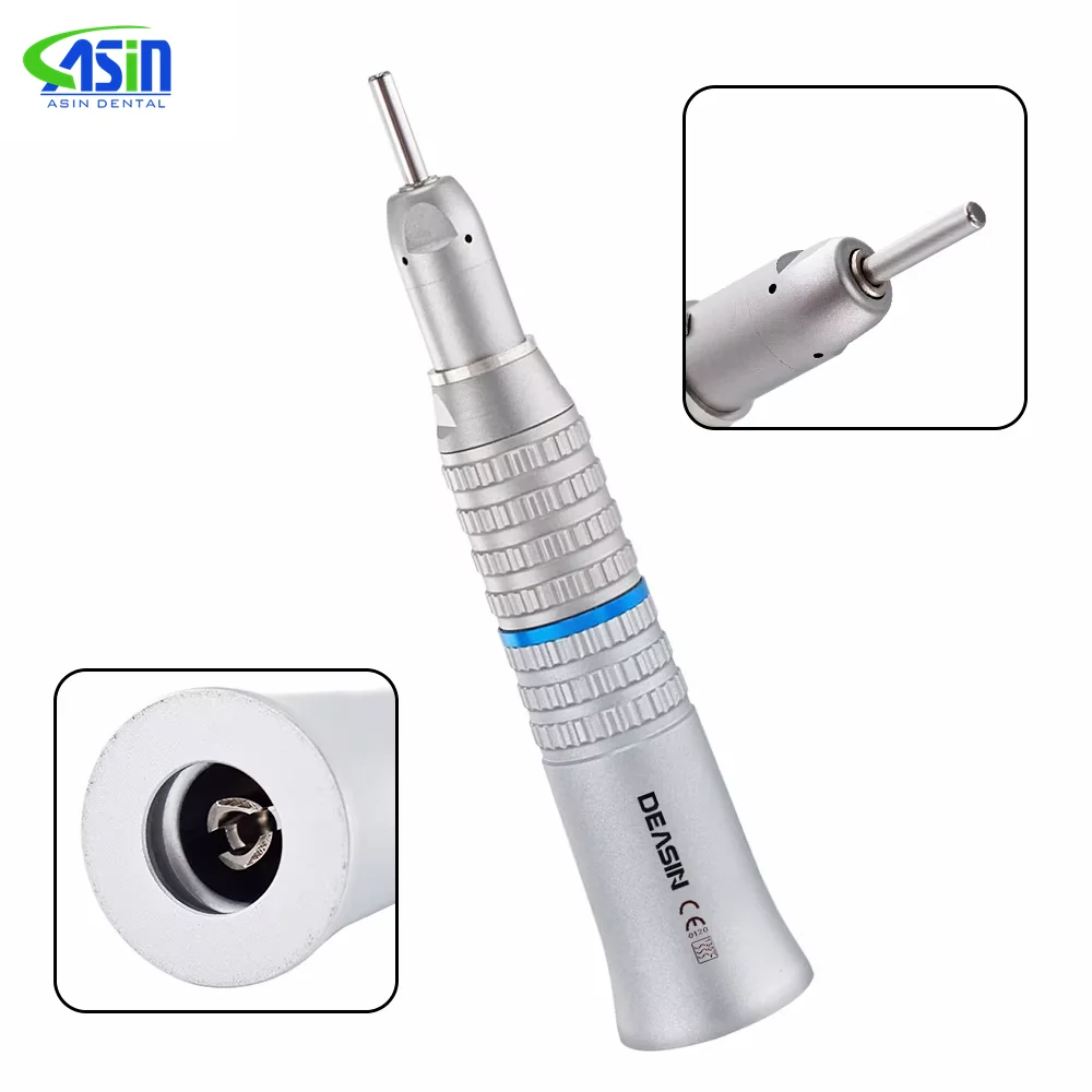 Cono de nariz recta Dental, pieza de mano recta de baja velocidad, relación 1:1 para motores tipo E de laboratorio, herramientas de dentista