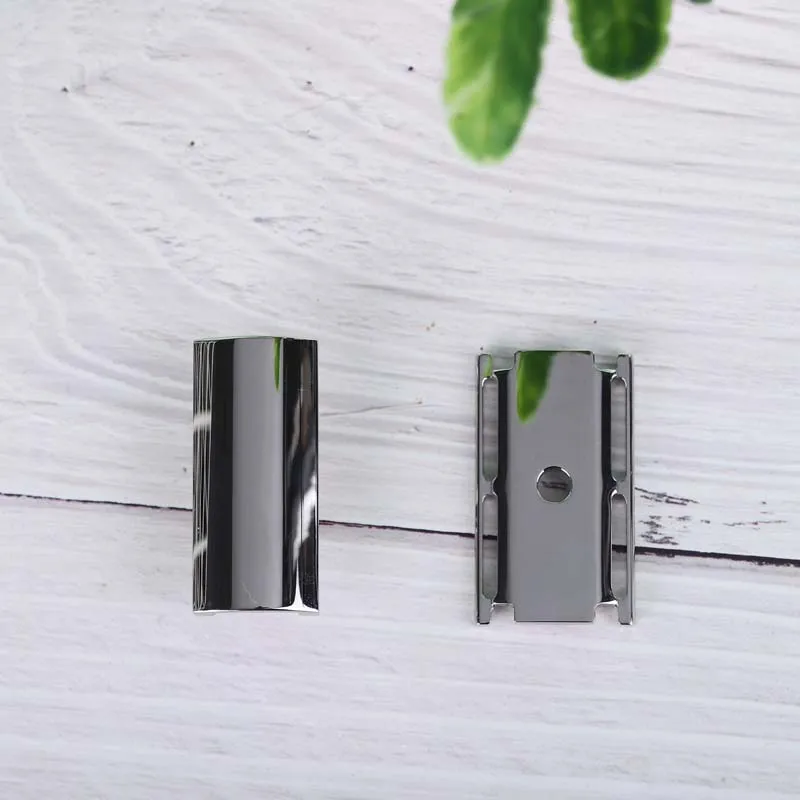 YAQI Sentinel SSP (acero inoxidable 316) Cabezal de afeitadora de seguridad pulido para hombres con espaciado de cuchillas de 1.5 mm