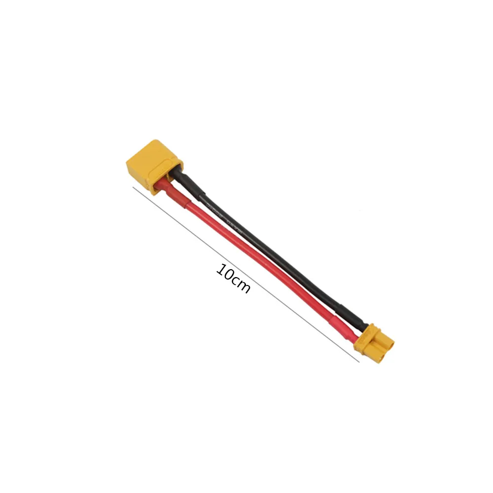 1 Uds. Adaptador de conector XT60 a XT30 enchufe macho/hembra 10CM 16AWG Cable de silicona para RC FPV Quadcopter CineLog35 piezas de drones